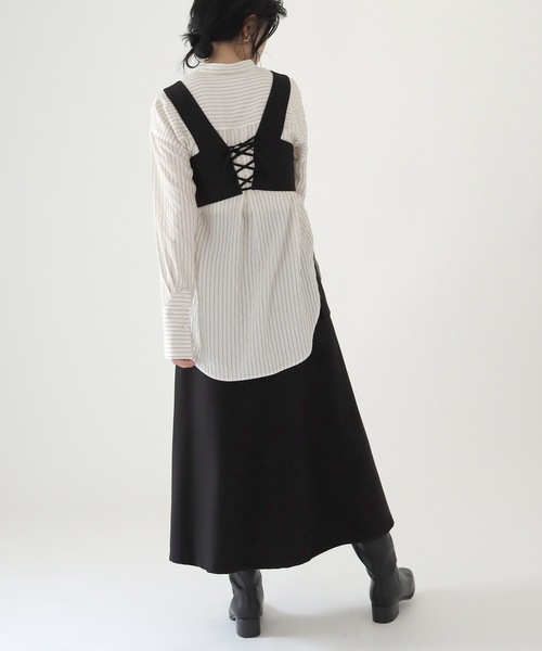 TENTO（テント）の「ビスチェ×ラップスカート セットアップ