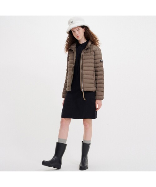 AIGLE(エーグル)の「ダウンジャケット(ダウンジャケット/コート・レディース・ネイビー/ベージュ・36/38/40)」の9枚目の写真