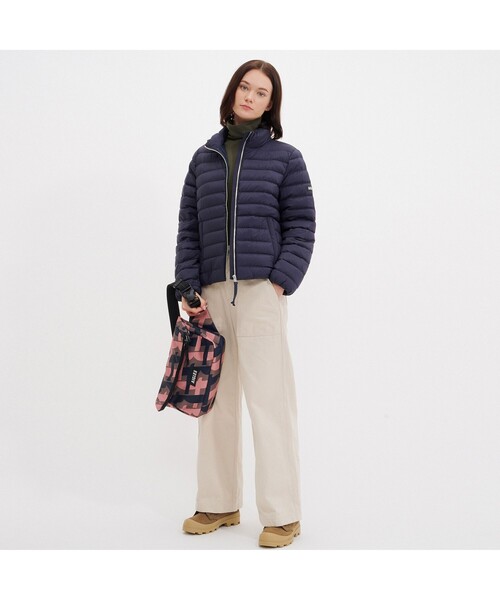 AIGLE(エーグル)の「ダウンジャケット(ダウンジャケット/コート・レディース・ネイビー/ベージュ・36/38/40)」の3枚目の写真