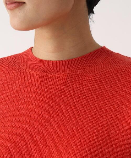 OPAQUE.CLIP(オペークドットクリップ)の「◆【C】ボタン使いデザインニット(ニット/セーター・レディース・アイボリー/ブラック/ライトパープル/レッド系1・40/38/36)」の7枚目の写真