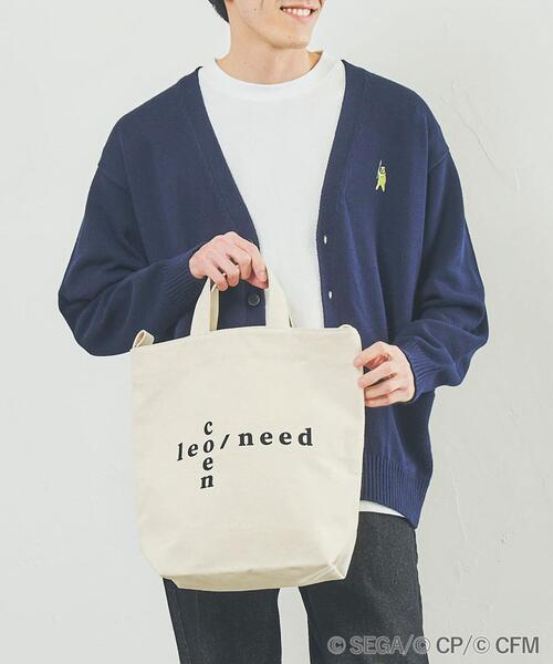 coen（コーエン）の「プロジェクトセカイ×ZOZOTOWN　Leo/need コラボロゴトートバッグ（トートバッグ・レディース・ブラック/オフホワイト・FREE）」の4枚目の写真