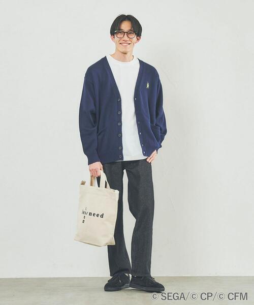 coen（コーエン）の「プロジェクトセカイ×ZOZOTOWN　Leo/need コラボロゴトートバッグ（トートバッグ・レディース・ブラック/オフホワイト・FREE）」の5枚目の写真