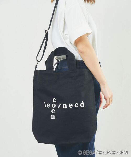 coen（コーエン）の「プロジェクトセカイ×ZOZOTOWN　Leo/need コラボロゴトートバッグ（トートバッグ・レディース・ブラック/オフホワイト・FREE）」の7枚目の写真