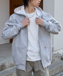 Carhartt（カーハート）の「carhartt(カーハート) Midweight Hooded Zip Sweat  オーバーサイズ裏起毛フルジップパーカー（パーカー）」