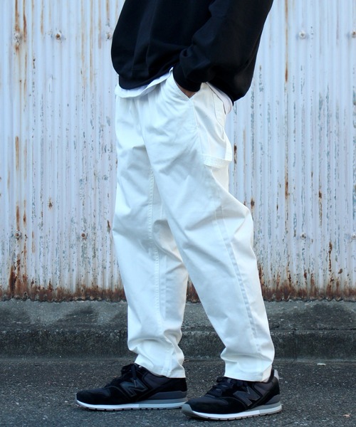 Dickies(ディッキーズ)の「【GENUINE DICKIES/ジェニュインディッキーズ】バックシャーリングペインターパンツ(チノパンツ・メンズ・アイボリー/ブラック/ベージュ/インディゴブルー/ストライプ/カーキ/ネイビー/ブルー系その他・M/L/XL)」の2枚目の写真