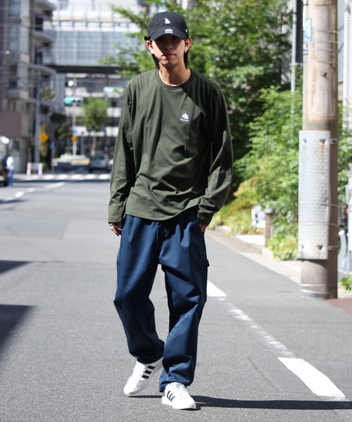 Dickies(ディッキーズ)の「【GENUINE DICKIES/ジェニュインディッキーズ】バックシャーリングペインターパンツ(チノパンツ・メンズ・アイボリー/ブラック/ベージュ/インディゴブルー/ストライプ/カーキ/ネイビー/ブルー系その他・M/L/XL)」の11枚目の写真