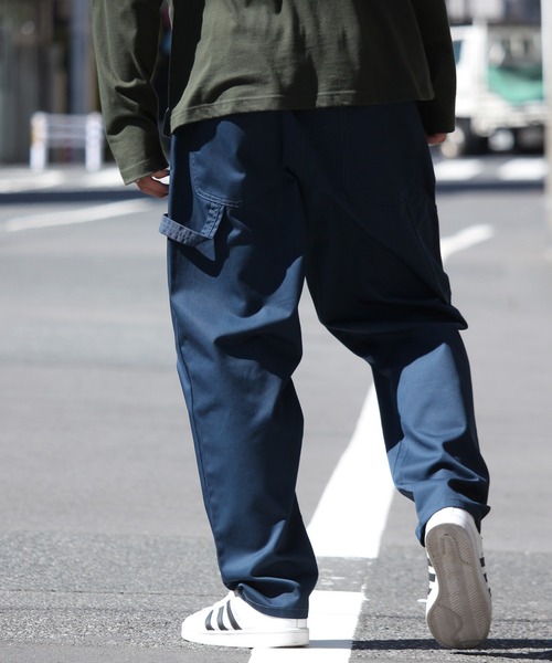 Dickies(ディッキーズ)の「【GENUINE DICKIES/ジェニュインディッキーズ】バックシャーリングペインターパンツ(チノパンツ・メンズ・アイボリー/ブラック/ベージュ/インディゴブルー/ストライプ/カーキ/ネイビー/ブルー系その他・M/L/XL)」の13枚目の写真