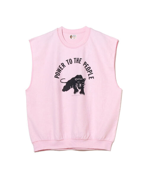 Ray BEAMS（レイビームス）の「PENNEY'S × Ray BEAMS / 別注 スウェット ベスト（ベスト・レディース・ライトグレー/ピンク/ネイビー・ONE SIZE）」の10枚目の写真