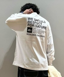 CAMP7 | 【CAMP7】バックプリントロンＴ(Tシャツ/カットソー)