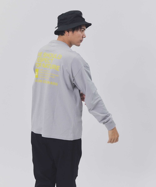 CAMP7(キャンプセブン)の「【CAMP7】バックプリントロンT(Tシャツ/カットソー・メンズ・ブラック/ケリー/ライトグレー/ホワイト・S/M/L/XL)」の20枚目の写真