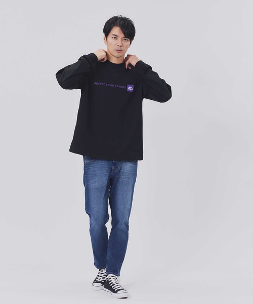 CAMP7(キャンプセブン)の「【CAMP7】バックプリントロンT(Tシャツ/カットソー・メンズ・ブラック/ケリー/ライトグレー/ホワイト・S/M/L/XL)」の21枚目の写真