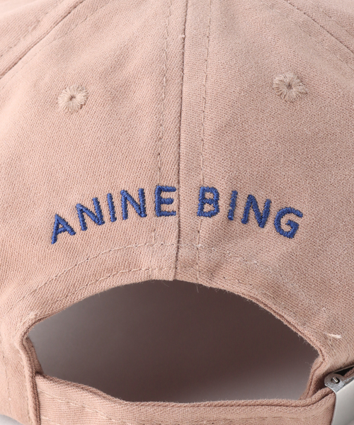 ANINE BING アニービン　キャップ　ベージュ　プラージュ ANINE BING/アニービン】 JERSEY BASEBALL B キャップ（キャップ