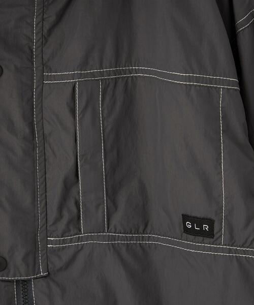 green label relaxing（グリーンレーベルリラクシング）の「TJ シースルー マウンテンパーカー 140-160cm -撥水-（マウンテンパーカー・キッズ・オフホワイト/ダークグレー・M(140-150cm)/L(160cm)）」の8枚目の写真