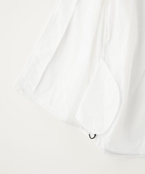 green label relaxing（グリーンレーベルリラクシング）の「TJ シースルー マウンテンパーカー 140-160cm -撥水-（マウンテンパーカー・キッズ・オフホワイト/ダークグレー・M(140-150cm)/L(160cm)）」の14枚目の写真