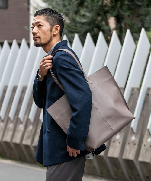 RODE SKO（ロデスコ）の「レザートートバッグ（トートバッグ・メンズ・ブラック/グレー系その他・ONE）」の5枚目の写真