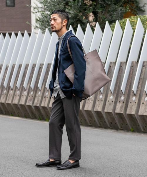 RODE SKO（ロデスコ）の「レザートートバッグ（トートバッグ・メンズ・ブラック/グレー系その他・ONE）」の11枚目の写真