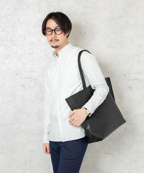 RODE SKO（ロデスコ）の「レザートートバッグ（トートバッグ・メンズ・ブラック/グレー系その他・ONE）」の13枚目の写真