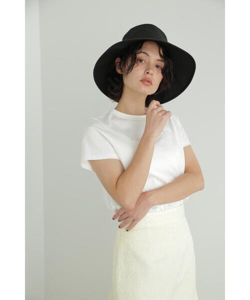 JILL STUART（ジルスチュアート）の「◆JILLエンブロイダリーT（Tシャツ/カットソー・レディース・ホワイト/ブラック/イエロー・FREE）」の11枚目の写真