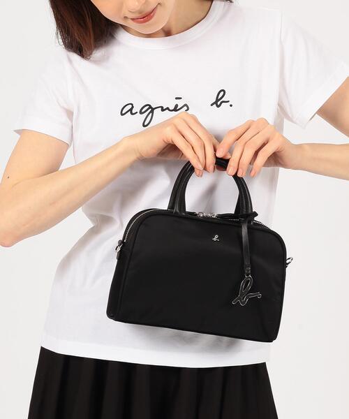 agnes b.（アニエスベー）の「2wayボストンバッグ (UAS08－01)（ボストンバッグ・レディース・ブラック・FREE）」の10枚目の写真