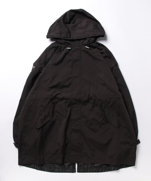 notch.（ノッチ）の「袖取り外し2WAYモッズコート（モッズコート・レディース・ベージュ/ブラック/オフホワイト・M）」の5枚目の写真