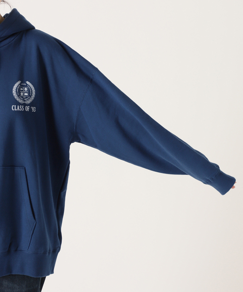 GOOD ROCK SPEED（グッドロックスピード）の「【GOOD ROCK SPEED/グッドロックスピード】別注オリジナルカレッジフーディ（パーカー・レディース・ベージュ/ネイビー/グリーン・MEDIUM）」の22枚目の写真