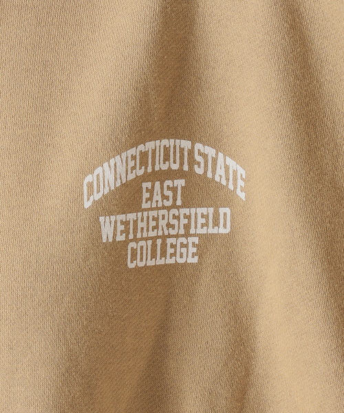 GOOD ROCK SPEED（グッドロックスピード）の「【GOOD ROCK SPEED/グッドロックスピード】別注オリジナルカレッジフーディ（パーカー・レディース・ベージュ/ネイビー/グリーン・MEDIUM）」の17枚目の写真