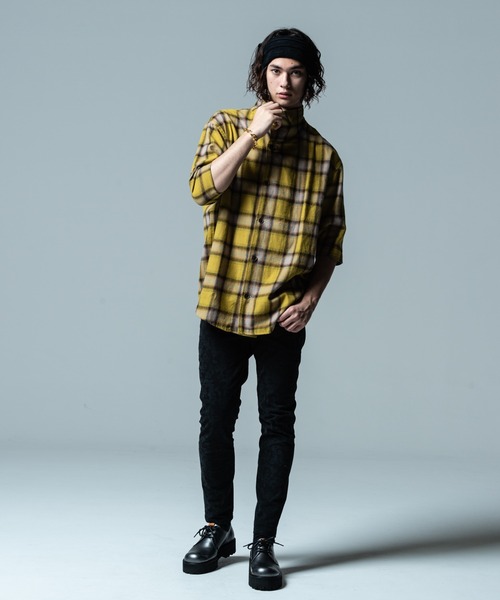 glamb（グラム）の「Drape Hair Band / ドレープヘアバンド（ヘアバンド・メンズ・ブラック/ベージュ/ワイン・FREE）」の11枚目の写真