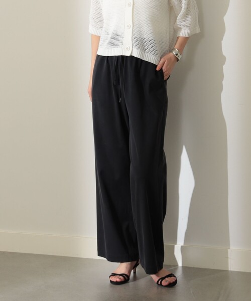 Demi-Luxe BEAMS(デミルクス ビームス)の「Demi-Luxe BEAMS / フィブリル イージーパンツ(その他パンツ・レディース・ブラック/ベージュ・36/38)」の15枚目の写真