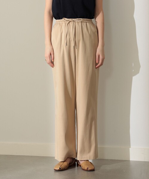 Demi-Luxe BEAMS(デミルクス ビームス)の「Demi-Luxe BEAMS / フィブリル イージーパンツ(その他パンツ・レディース・ブラック/ベージュ・36/38)」の14枚目の写真
