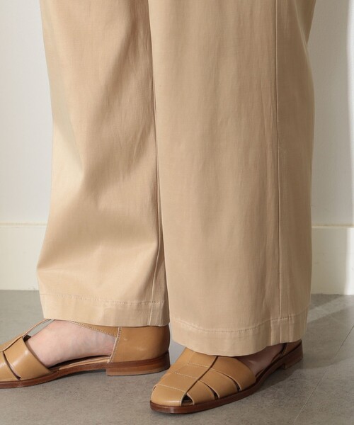 Demi-Luxe BEAMS(デミルクス ビームス)の「Demi-Luxe BEAMS / フィブリル イージーパンツ(その他パンツ・レディース・ブラック/ベージュ・36/38)」の19枚目の写真