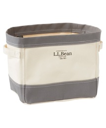 L.L.Bean（エルエルビーン）の「キャンバス・ストレージ・トート、レクタングラー ミディアム（収納グッズ）」