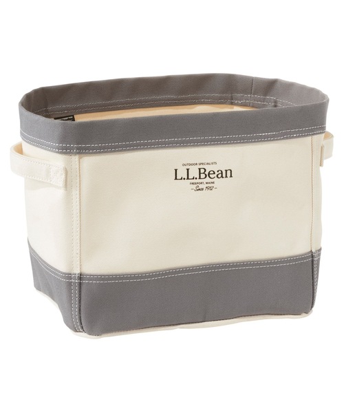 キャンバス・ストレージ・トート、レクタングラー ミディアム（収納グッズ）｜L.L.Bean（エルエルビーン）
