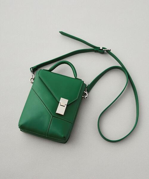 tk.TAKEO KIKUCHI（ティーケータケオキクチ）の「◆ハンドルフラップミニショルダーバッグ（ショルダーバッグ・メンズ・グリーン/ブラック系/ブラック/ブラック系5/ブラック系4・00）」の5枚目の写真