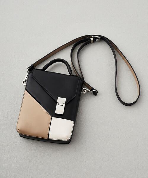 tk.TAKEO KIKUCHI（ティーケータケオキクチ）の「◆ハンドルフラップミニショルダーバッグ（ショルダーバッグ・メンズ・グリーン/ブラック系/ブラック/ブラック系5/ブラック系4・00）」の6枚目の写真