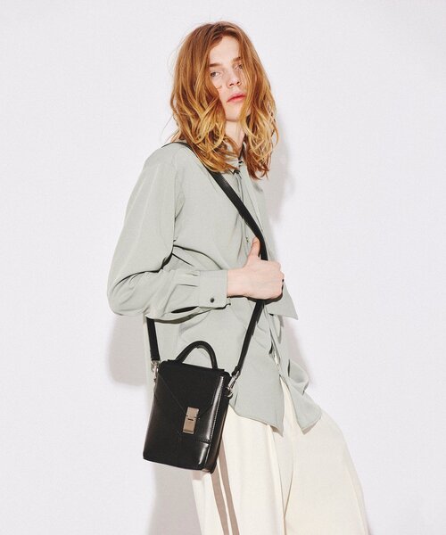 tk.TAKEO KIKUCHI（ティーケータケオキクチ）の「◆ハンドルフラップミニショルダーバッグ（ショルダーバッグ・メンズ・グリーン/ブラック系/ブラック/ブラック系5/ブラック系4・00）」の15枚目の写真