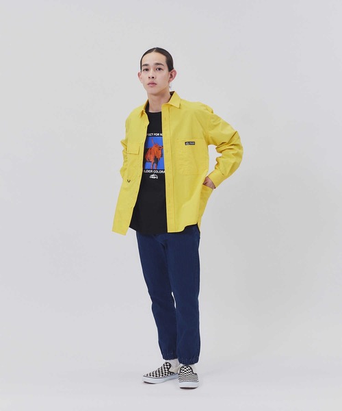 CAMP7（キャンプセブン）の「【CAMP7】マルチポケットシャツ（シャツ/ブラウス・メンズ・イエロー/オリーブ/ブラック・L/XL/M）」の13枚目の写真