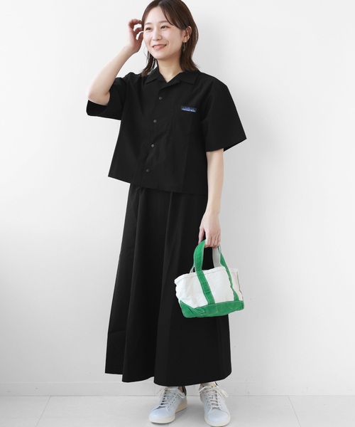 THOUSAND MILE（サウザンドマイル）の「【THOUSAND MILE/サウザンドマイル】 ROOMY SHIRTS SET UP:セットアップ（ワンピース・レディース・ブラック・FREE）」の15枚目の写真