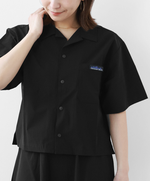 THOUSAND MILE（サウザンドマイル）の「【THOUSAND MILE/サウザンドマイル】 ROOMY SHIRTS SET UP:セットアップ（ワンピース・レディース・ブラック・FREE）」の19枚目の写真