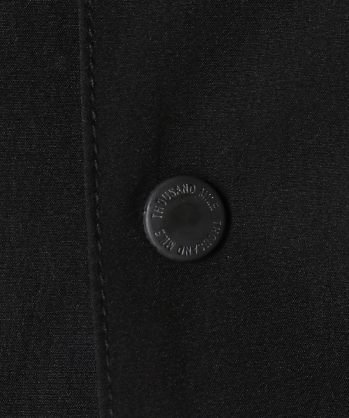 THOUSAND MILE（サウザンドマイル）の「【THOUSAND MILE/サウザンドマイル】 ROOMY SHIRTS SET UP:セットアップ（ワンピース・レディース・ブラック・FREE）」の2枚目の写真