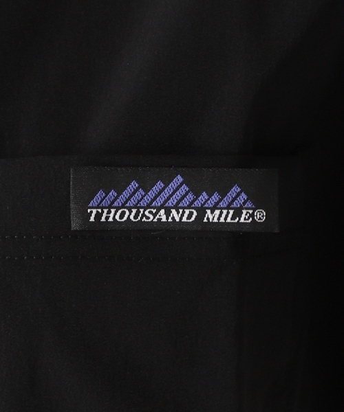 THOUSAND MILE（サウザンドマイル）の「【THOUSAND MILE/サウザンドマイル】 ROOMY SHIRTS SET UP:セットアップ（ワンピース・レディース・ブラック・FREE）」の4枚目の写真