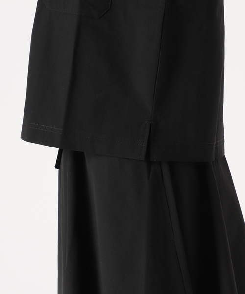 THOUSAND MILE（サウザンドマイル）の「【THOUSAND MILE/サウザンドマイル】 ROOMY SHIRTS SET UP:セットアップ（ワンピース・レディース・ブラック・FREE）」の5枚目の写真