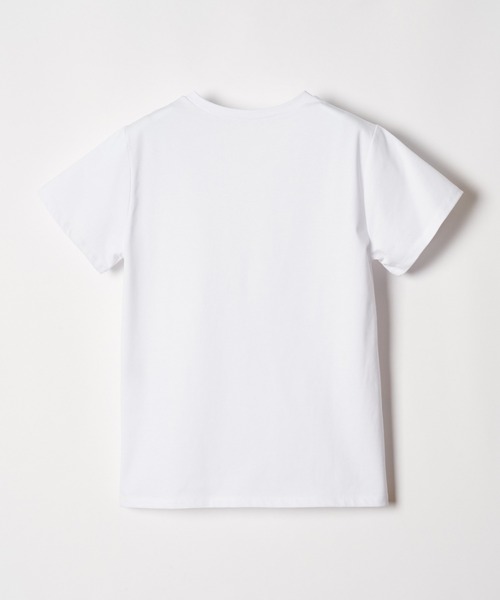 LOULOU WILLOUGHBY(ルルウィルビー)の「【LOULOU WILLOUGHBY】NUAGE T(Tシャツ/カットソー・レディース・オフホワイト/ラベンダー・2)」の5枚目の写真