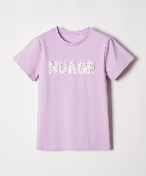 LOULOU WILLOUGHBY(ルルウィルビー)の「【LOULOU WILLOUGHBY】NUAGE T(Tシャツ/カットソー・レディース・オフホワイト/ラベンダー・2)」の6枚目の写真