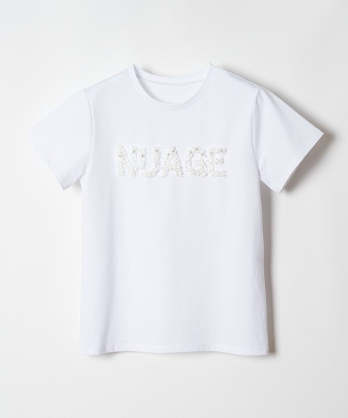 LOULOU WILLOUGHBY(ルルウィルビー)の「【LOULOU WILLOUGHBY】NUAGE T(Tシャツ/カットソー・レディース・オフホワイト/ラベンダー・2)」の13枚目の写真
