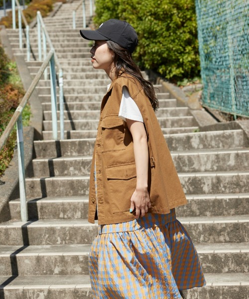 RODEO CROWNS WIDE BOWL（ロデオクラウンズワイドボウル）の「NYLON CAP（キャップ・レディース・ブラック/ベージュ/グリーン・FREE）」の22枚目の写真