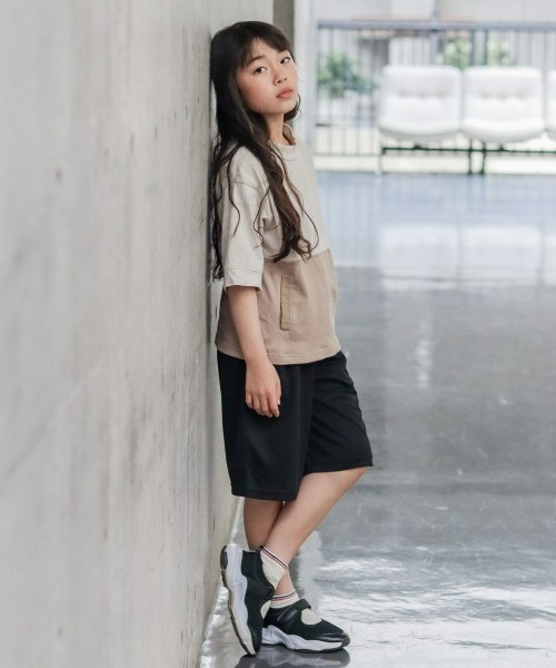 ZERO standerd(ゼロスタンダード)の「ZERO Standard/ゼロスタンダード ハーフパンツ(その他パンツ・キッズ・ネイビー/ブラック/グリーン・110cm/120cm/130cm/140cm/150cm/160cm)」の5枚目の写真