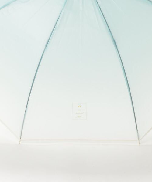 Wpc.（ダブリュピーシー）の「Wpc./ダブリュピーシー ビニール傘 コスメティックアンブレラ PT-WN01-001（長傘・レディース・パープル/ピンク/ブルー・61cm）」の5枚目の写真