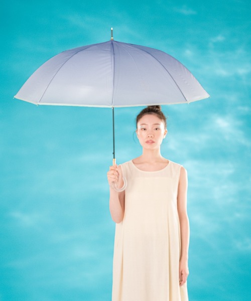 Wpc.（ダブリュピーシー）の「Wpc./ダブリュピーシー ビニール傘 コスメティックアンブレラ PT-WN01-001（長傘・レディース・パープル/ピンク/ブルー・61cm）」の10枚目の写真