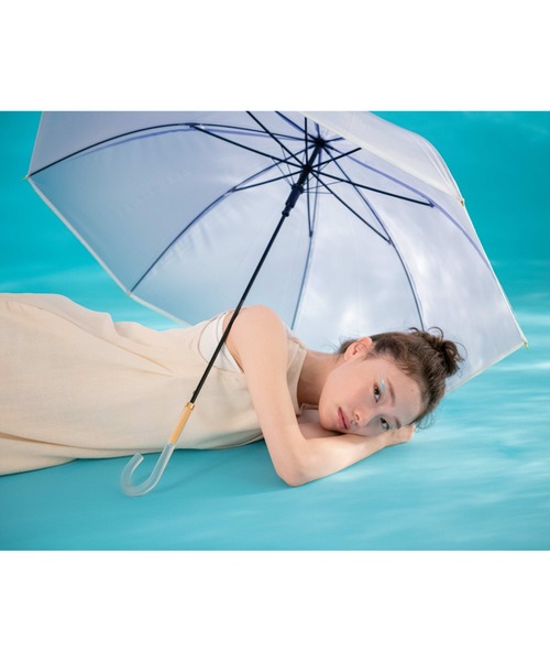 Wpc.（ダブリュピーシー）の「Wpc./ダブリュピーシー ビニール傘 コスメティックアンブレラ PT-WN01-001（長傘・レディース・パープル/ピンク/ブルー・61cm）」の12枚目の写真