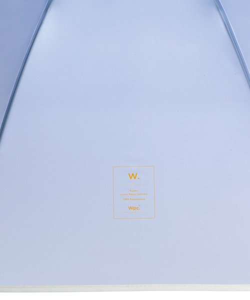 Wpc.（ダブリュピーシー）の「Wpc./ダブリュピーシー ビニール傘 コスメティックアンブレラ PT-WN01-001（長傘・レディース・パープル/ピンク/ブルー・61cm）」の15枚目の写真